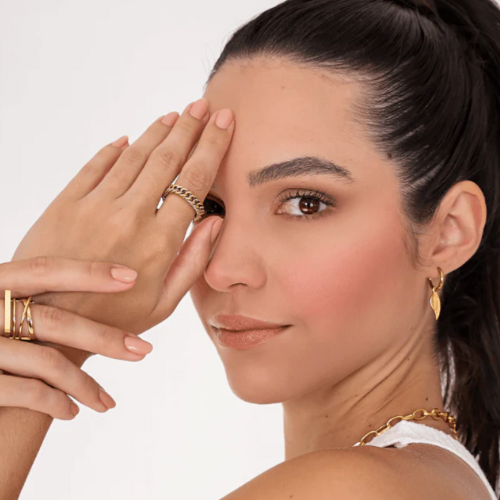 Pendientes de Alas de Ángel Chapados en Oro de 18K