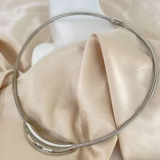 Collar Luxe Femenino Chapado en Oro