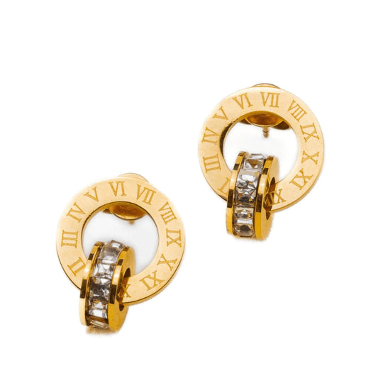 Pendientes Imperial con Cristales de Circonita