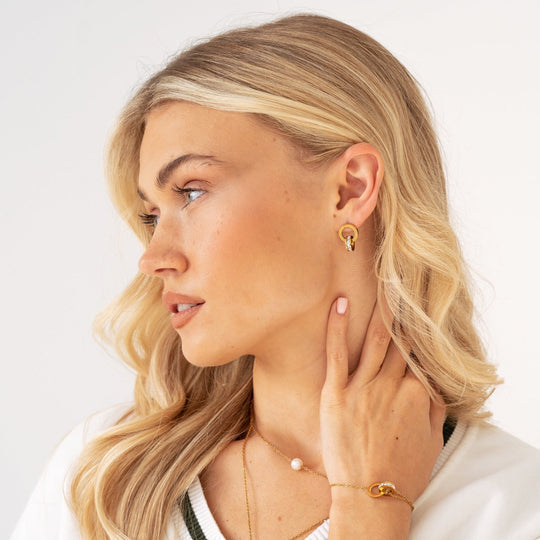 Pendientes Imperial con Cristales de Circonita