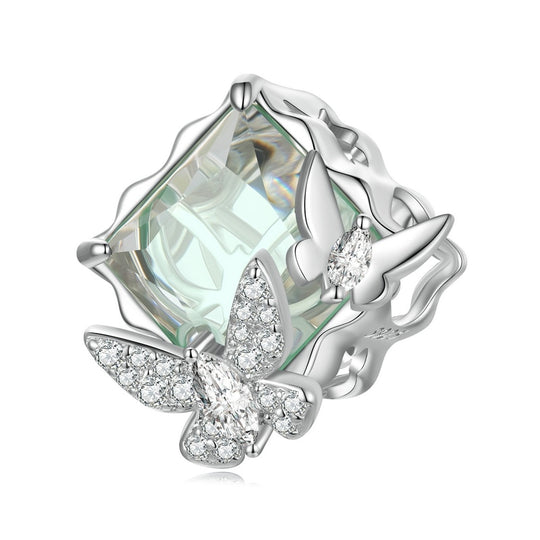 Charms Colección Piedras Verdes - Plata 925
