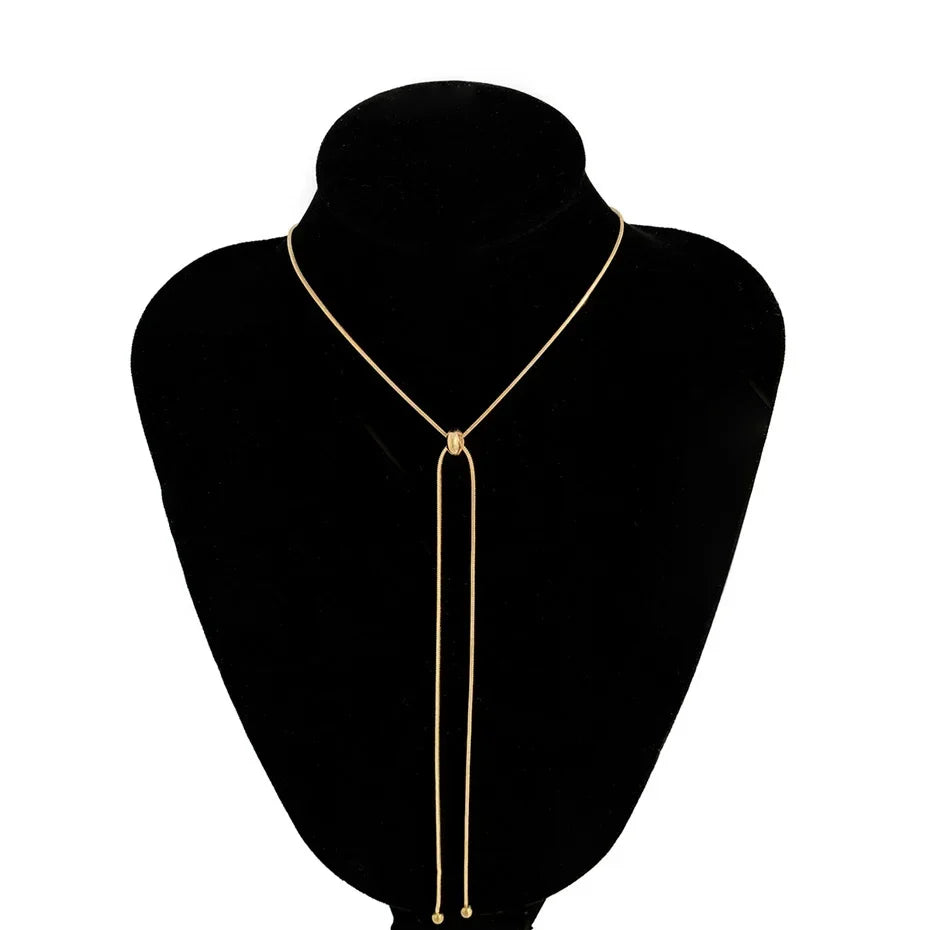 Collar Lariat Delicado
